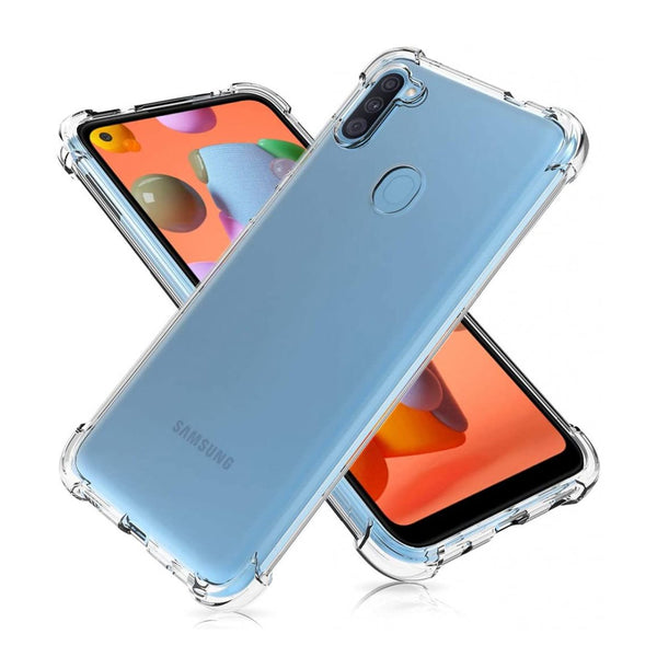 Samsung Galaxy A11 - Reinforced Corners Shockproof Silicone Phone Case [Pro-Mobile]