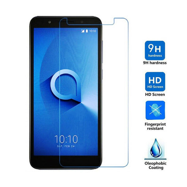 Alcatel 1 - Premium Real Tempered Glass Screen Protector Film [Pro-Mobile]