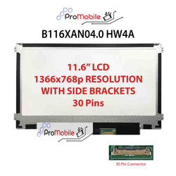 For B116XAN04.0 HW4A 11.6" WideScreen New Laptop LCD Screen Replacement Repair Display [Pro-Mobile]