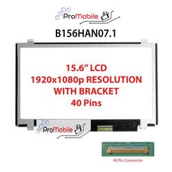 For B156HAN07.1 15.6" WideScreen New Laptop LCD Screen Replacement Repair Display [Pro-Mobile]