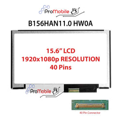For B156HAN11.0 HW0A 15.6" WideScreen New Laptop LCD Screen Replacement Repair Display [Pro-Mobile]