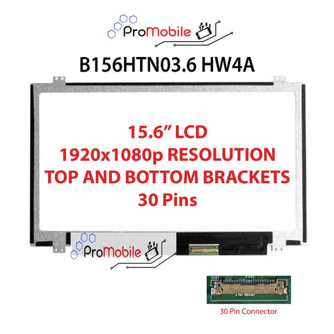 For B156HTN03.6 HW4A 15.6" WideScreen New Laptop LCD Screen Replacement Repair Display [Pro-Mobile]