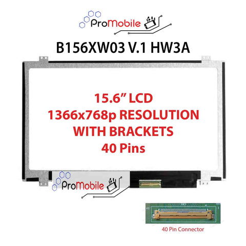 For B156XW03 V.1 HW3A 15.6" WideScreen New Laptop LCD Screen Replacement Repair Display [Pro-Mobile]