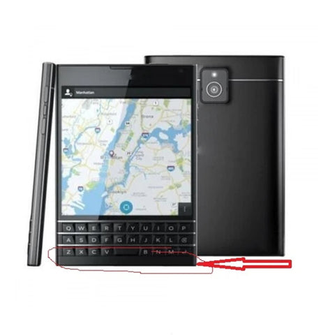 Front Screw Cover Plastic For Blackberry Passport Q30 [Pro-Mobile]