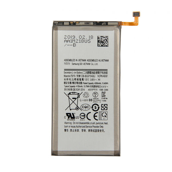 Replacement Battery EB-BG975ABU For Samsung S10 Plus G9750 G975 G975A [Pro-Mobile]