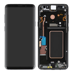 LCD Digitizer Screen With Frame For Samsung S9 Plus G9650 G965 G966F G965A G965WA [Pro-Mobile]