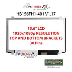 For HB156FH1-401 V1.17 15.6" WideScreen New Laptop LCD Screen Replacement Repair Display [Pro-Mobile]