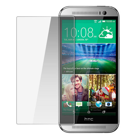 HTC One M8 - Premium Real Tempered Glass Screen Protector Film [Pro-Mobile]