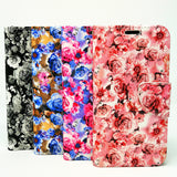 Samsung Galaxy A8 2018 - Floral Book Style Wallet Case [Pro-Mobile]