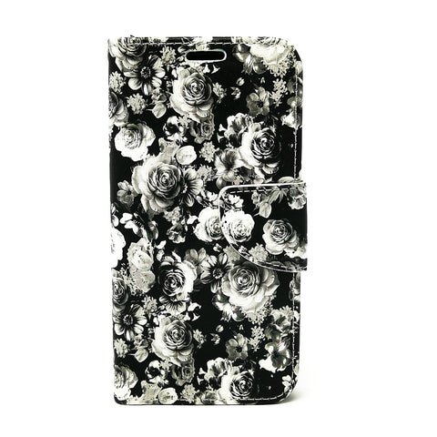 Apple iPhone 6+ / 6S+ / 7+ / 8 Plus - Floral Book Style Wallet Case [Pro-Mobile]