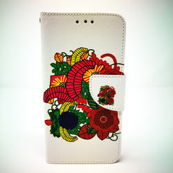 Samsung Galaxy A8 2018 - Magnetic Wallet Card Holder Flip Stand Case Design [Pro-Mobile]