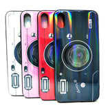 Apple iPhone XR - Holographic Camera Case with Pop Socket
