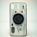Apple iPhone XR - Holographic Camera Case with Pop Socket