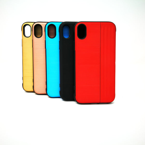 Apple iPhone XR - Long Kickstand Credit Card Holder Case