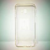 Samsung Galaxy J4 Prime / J4 Plus / J6 Prime / J6 Plus - Clear Transparent Silicone Phone Case With Dust Plug [Pro-Mobile]