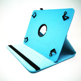 Universal 10" Tablet - 360 Rotating Leather Stand Case Smart Cover [Pro-Mobile]