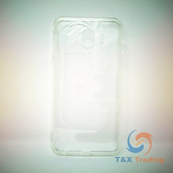 Samsung Galaxy J4 2018 - Clear Transparent Silicone Phone Case With Dust Plug [Pro-Mobile]