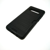 Samsung Galaxy S10 Plus - Shockproof Slim Wallet Credit Card Holder Case Cover [Pro-Mobile]