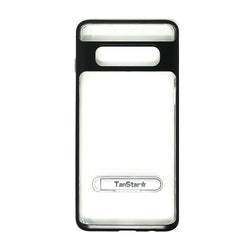 Samsung Galaxy S10 - TanStar Aluminum Bumper Frame Case with Kickstand