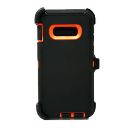 Samsung Galaxy S10 Plus - Heavy Duty Fashion Defender Case with Rotating Belt Clip [Pro-Mobile]