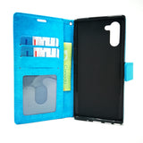 Samsung Galaxy Note 10 - Magnetic Wallet Card Holder Flip Stand Case Cover with Strap [Pro-Mobile]