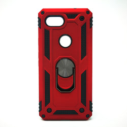 Google Pixel 3A - Transformer Shockproof Magnet Case with iRing Kickstand [Pro-M]