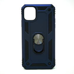 Apple iPhone 11 Pro Max - Transformer Shockproof Magnet Case with iRing Kickstand [Pro-M]