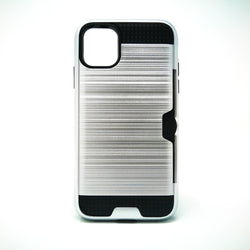 Apple iPhone 11 - Shockproof Slim Wallet Credit Card Holder Case Cover [Pro-Mobile]