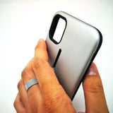 Apple iPhone 11 Pro - Personality Ring Holder Hybrid Kickstand Case [Pro-Mobile]