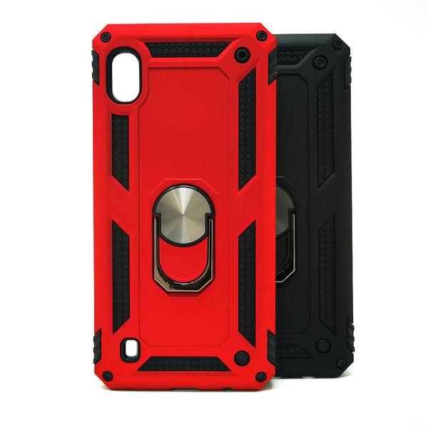 Samsung Galaxy A10 / M10 - Transformer Shockproof Magnet Case with iRing Kickstand [Pro-M]