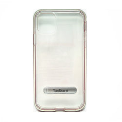 Apple iPhone 11 Pro Max - TanStar Aluminum Bumper Frame Case with Kickstand