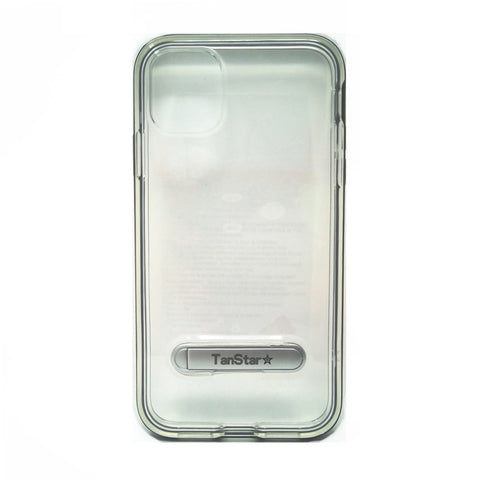 Apple iPhone 11 Pro Max - TanStar Aluminum Bumper Frame Case with Kickstand