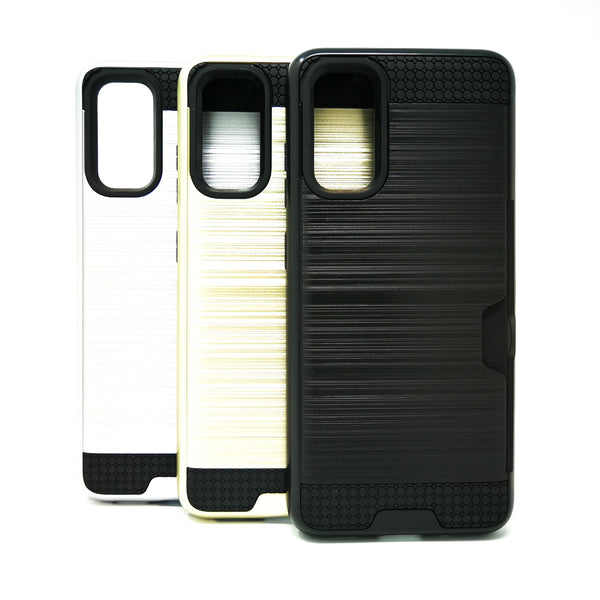 Samsung Galaxy S20 - Shockproof Slim Wallet Credit Card Holder Case Cover [Pro-Mobile]