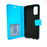 Samsung Galaxy S20 Plus - Magnetic Wallet Card Holder Flip Stand Case with Strap [Pro-Mobile]