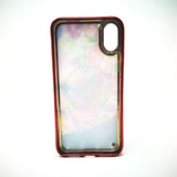 Apple iPhone XS Max - Water Liquid Case With Pop Socket Mirror