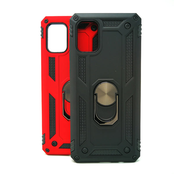 Samsung Galaxy A31 - Transformer Shockproof Magnet Case with iRing Kickstand [Pro-M]