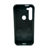 Motorola Moto G8 / G Fast - Shockproof Slim Dual Layer Brush Metal Case Cover [Pro-Mobile]