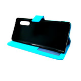 LG Velvet - Magnetic Wallet Card Holder Flip Stand Case Cover with Strap [Pro-Mobile]