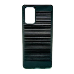 Samsung Galaxy Note 20 - Shockproof Slim Dual Layer Brush Metal Case Cover [Pro-Mobile]