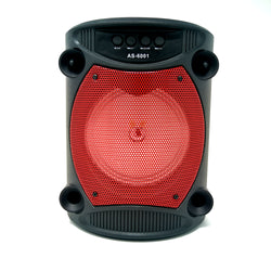 AS-6001 - Wireless Bluetooth Karaoke Super Bass Speaker with Microphone