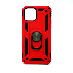 Apple iPhone 12 / 12 Pro - Transformer Shockproof Magnet Case with iRing Kickstand [Pro-M]