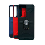 Samsung Galaxy S21 - Golem Shockproof Magnet Case with iRing Kickstand [Pro-M]