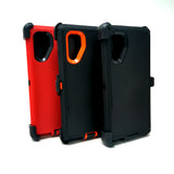 Samsung Galaxy Note 10 - Heavy Duty Fashion Defender Case with Rotating Belt Clip [Pro-Mobile]