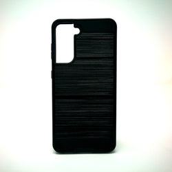 Samsung Galaxy S21 Plus - Shockproof Slim Dual Layer Brush Metal Case Cover [Pro-Mobile]