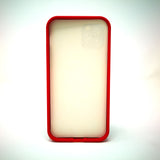 Apple iPhone 12 Mini - Frosted Bumper Magnet Enabled Case with Ring Kickstand