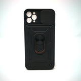 Apple iPhone 11 Pro Max - Undercover Shockproof Magnet Case with iRing Kickstand [Pro-M]