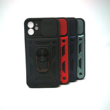 Apple iPhone 12 - Undercover Shockproof Magnet Case with iRing Kickstand [Pro-M]