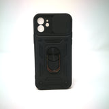 Apple iPhone 12 - Undercover Shockproof Magnet Case with iRing Kickstand [Pro-M]