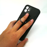 Apple iPhone 12 - Undercover Shockproof Magnet Case with iRing Kickstand [Pro-M]