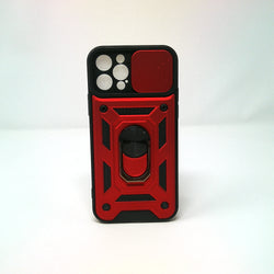 Apple iPhone 12 Pro - Undercover Shockproof Magnet Case with iRing Kickstand [Pro-M]